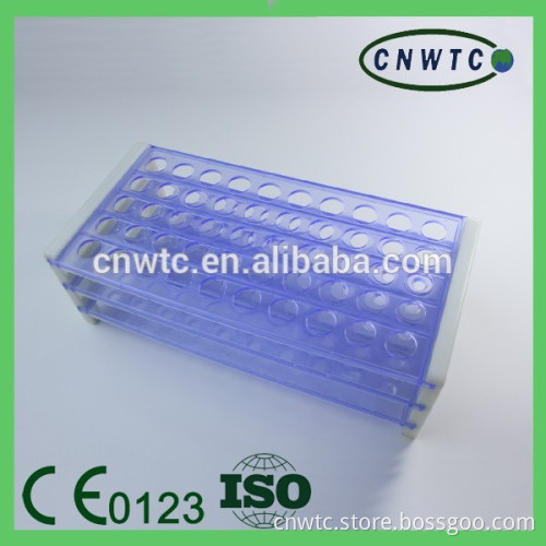 plastic test tube rack